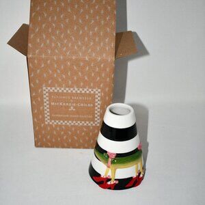 MacKenzie-Childs Patience Brewster Gloria Alligator Bud Vase #08-41170 NWT Detai